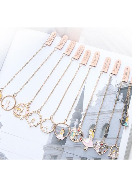 No.2 Tarzı Metal Sayfalama Işareti Şeftali Yaratıcı Kitap Ayraç Kalp Kolye Karikatür Karakter Kitap Klipsi Sevimli Kıyafetler Kitap Ayraçları (Yurt Dışından) modelleri