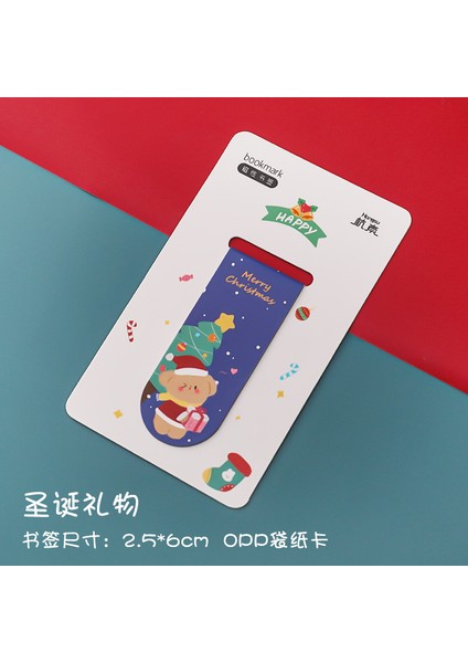 Bir Stil Mengtaute Noel Kar Magnetik Ayraç Okuma Ayraç Kırtasiye Malzemesi Okul Ofis Malzemesi (Yurt Dışından)