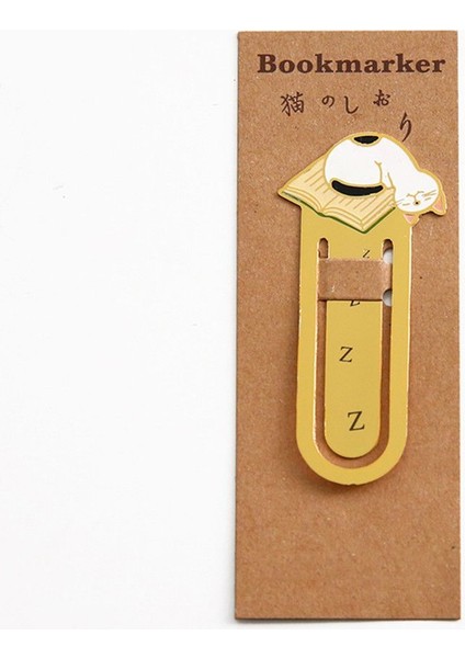 D Stili 1 Adet Sevimli Çizgi Film Hayvan Şekilli Ayraç Kedi Ailesi Metal Kağıt Klemensi Bilet Belgeler Mektup Kawaii Kırtasiye (Yurt Dışından)