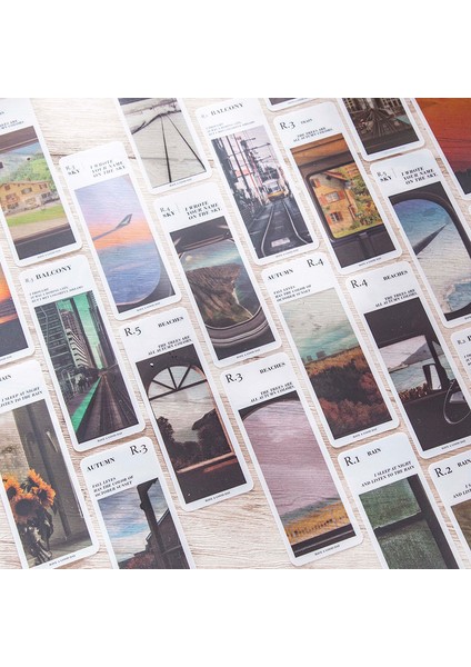 G Tarzı Pvc Mat Okuma Ayraç Retro Alacakaranlık Kitap Sayfa Işaretçisi E-Ticaret Malzemeleri (Yurt Dışından) modelleri