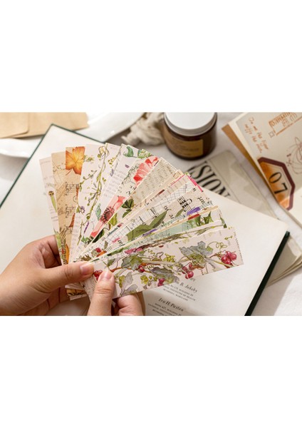 Huashibowuguan Tarzı Kitaplar Için Edebi Manzara Retro Izlenim Serisi Kitap Ayraçları (Yurt Dışından)