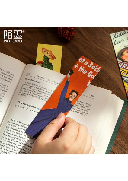 Huashibowuguan Tarzı Kitaplar Için Edebi Manzara Retro Izlenim Serisi Kitap Ayraçları (Yurt Dışından)