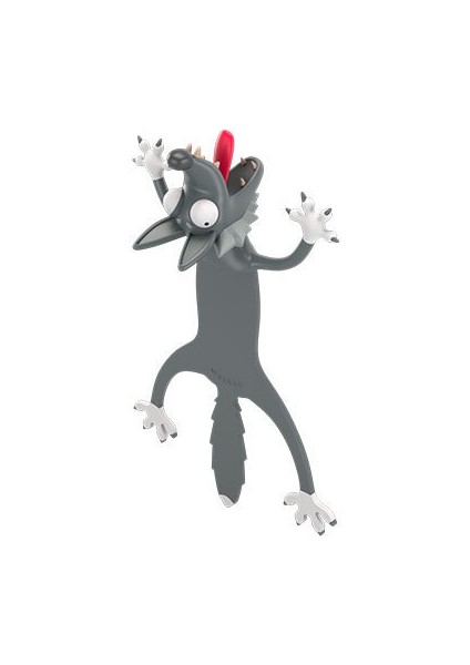 Kurt Tarzı 3D Stereo Çizgi Film Karikatür Hayvan Yer Imleri Sevimli Kedi Pvc Malzeme Komik Öğrenci Okul Kırtasiye Çocuk Yer Imi (Yurt Dışından)