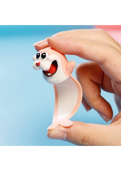 Su Aygırı Stili 3D Stereo Çizgi Film Karikatür Hayvan Yer Imleri Sevimli Kedi Pvc Malzeme Komik Öğrenci Okul Kırtasiye Çocuk Yer Imi (Yurt Dışından)
