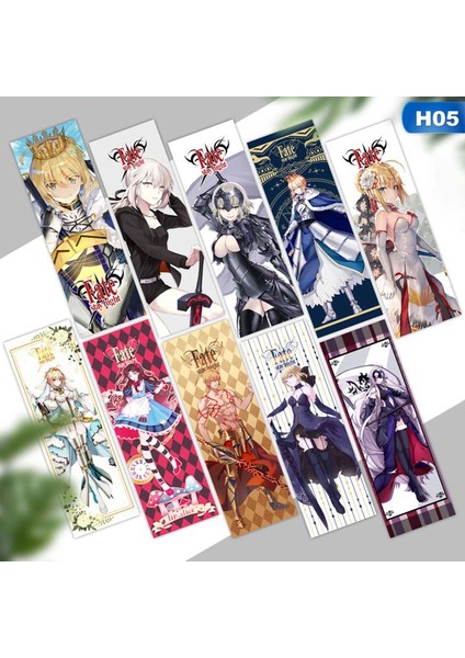 H05 Stili Anime Sword Art Online Kağıt Ayraç Japon Tarzı Okuma Kitap Işaretleri (Yurt Dışından)