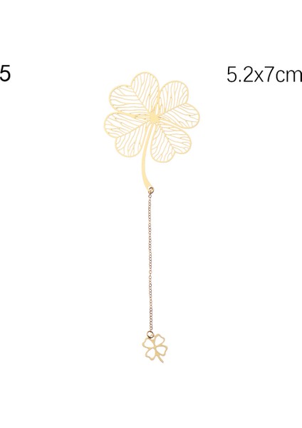 5 No Box Stili Yazın Metal Ayraç Çiçekler Yaprak Damar Oyuk Akçaağaç Kayısı Püsküllü Zımba Ile Okuma Işareti Kitap Klip Kırtasiye Okul Malzemeleri Için (Yurt Dışından)