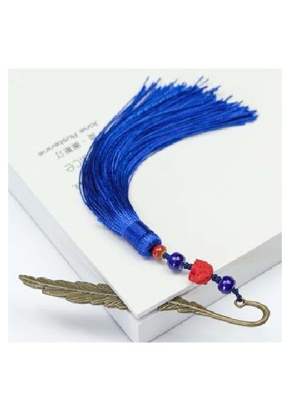 C Stili Eski Tarz Retro Metal Ayraç Püskül Creative Plum Bossom Kitap Ayracı Öğrenci Kırtasiye Okul Ofis Malzemeleri (Yurt Dışından)