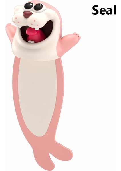 Mühür Tarzı 3D Stereo Karikatür Hayvan Tarzı Kitap Ayraçları Komik Pvc Malzeme Öğrenci Okul Kırtasiye Çocuk Ayraç - E-Ticaret Için Türkçe Başlık (Yurt Dışından)