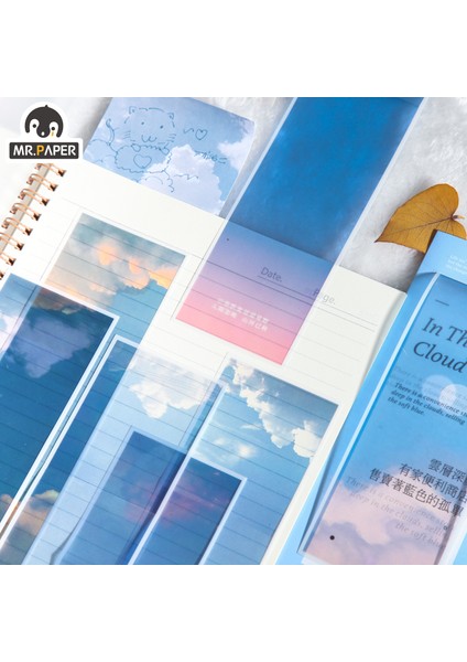 D Stili Bay Kağıt Ins Stiller Ayraçlar Romantik Bulutlar Sanat Serisi Kendin Yap Dekorasyon Kitap Ayraç Sayfa Kırtasiye Öğrenci Ofis Malzemeleri (Yurt Dışından) fiyatları