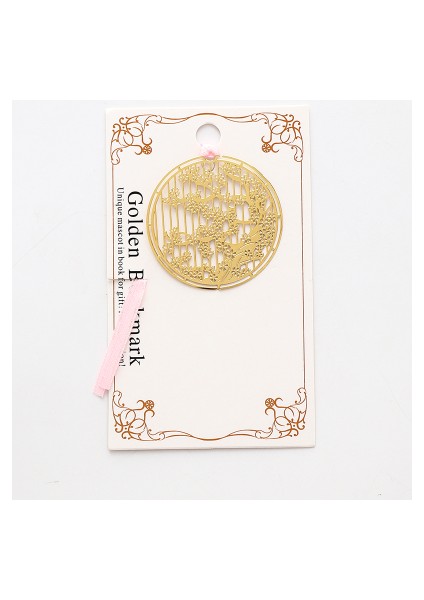 No.7 Tarzı Sakura Metal Hollow Bookmark Yaratıcı Çin Tarzı Kiraz Çiçeği Kitap Ayraçları Ofis Okul Malzemeleri Kırtasiye (Yurt Dışından)