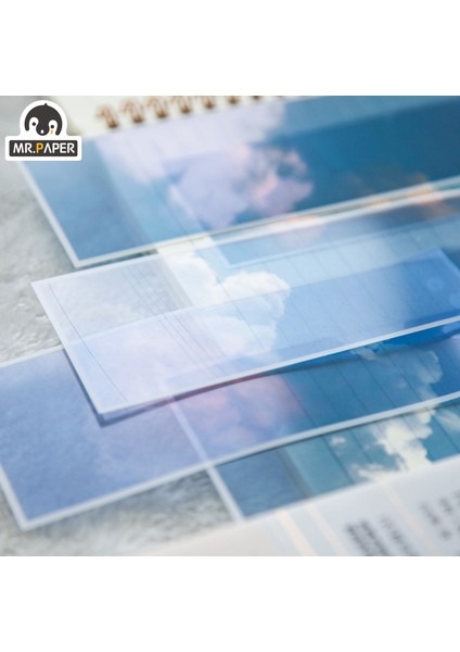 D Stili Bay Kağıt Ins Stiller Ayraçlar Romantik Bulutlar Sanat Serisi Kendin Yap Dekorasyon Kitap Ayraç Sayfa Kırtasiye Öğrenci Ofis Malzemeleri (Yurt Dışından) fırsatları