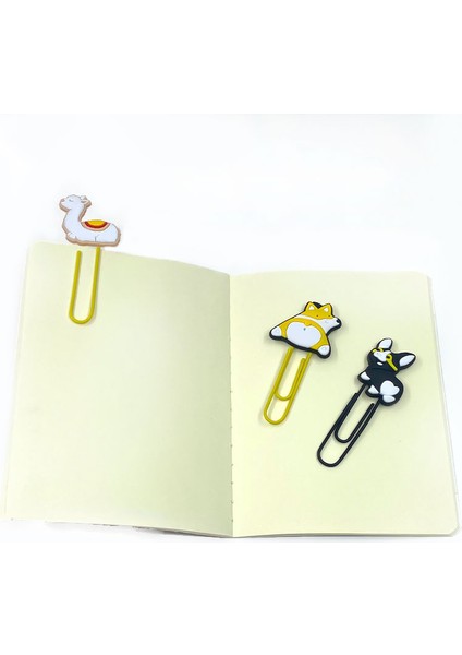 4120-12346789 Stili Kitap Kağıdı Tutucu Okul Öğretmen Kırtasiye Ofis Malzemesi Kız Erkek Xmas Için 8 Adet H Film Ayraç - Türkçe (Yurt Dışından) fırsatları