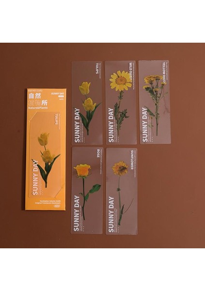 B Tarzı Doğa Bitkileri Kitap Ayraçları Saydam Kitap Ayraçları Benzersiz Kişiselleştirilmiş Kitap Sayfa Işaretçileri Öğretmenler Kız Ofis Okul leri (Yurt Dışından)