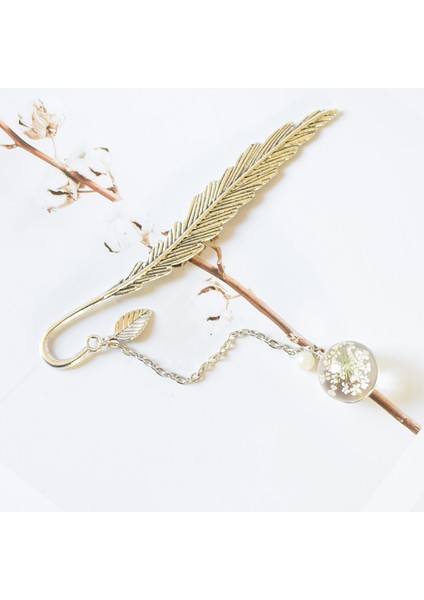 No.6 Tarzı 1 Adet Kristal Kolye Yaprak Stili Kurutulmuş Çiçekli Kitap Ayracı Kırtasiye Okul Için 2020 (Yurt Dışından) fiyatları