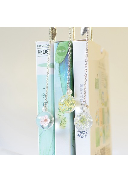 No.6 Tarzı 1 Adet Kristal Kolye Yaprak Stili Kurutulmuş Çiçekli Kitap Ayracı Kırtasiye Okul Için 2020 (Yurt Dışından) fırsatları