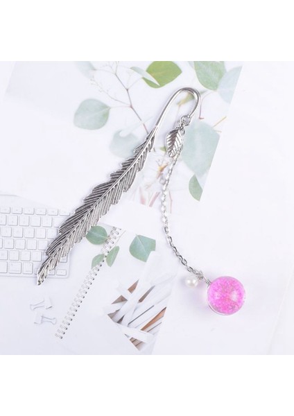 No.6 Tarzı 1 Adet Kristal Kolye Yaprak Stili Kurutulmuş Çiçekli Kitap Ayracı Kırtasiye Okul Için 2020 (Yurt Dışından) indirimleri