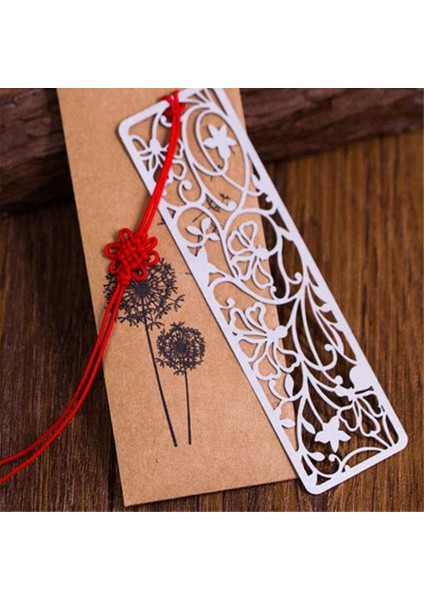 No.2 Tarzı Yeni Çiçek Hollow Ayraç Vintage Metal Ayraç Wite Knot Çok Fonksiyonlu Kırtasiye Yaratıcı (Yurt Dışından) indirimleri