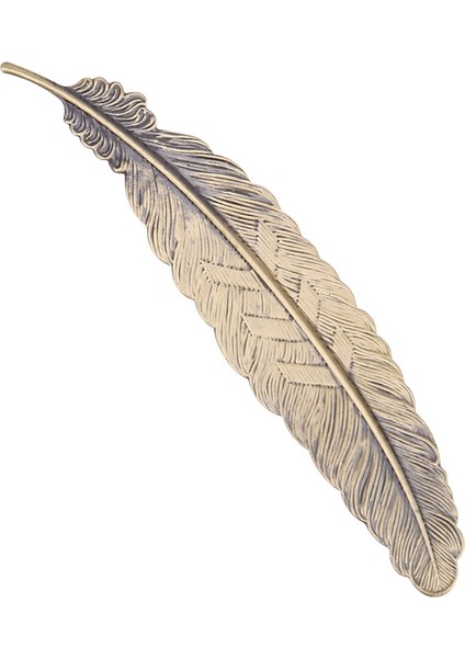 No.7 Tarzı Yaratıcı Retro Tüy Metal Ayraç Güzel Havalı Kitap Sayfa Işareti Çocuk Öğrenci Kırtasiye Okul Ofis Malzemeleri (Yurt Dışından)