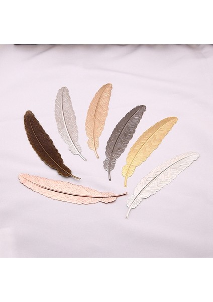 No.7 Tarzı Yaratıcı Retro Tüy Metal Ayraç Güzel Havalı Kitap Sayfa Işareti Çocuk Öğrenci Kırtasiye Okul Ofis Malzemeleri (Yurt Dışından) modelleri