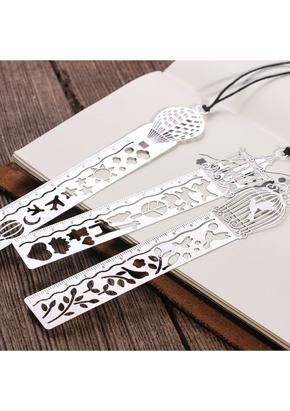 No.2 Tarzı Kitap Için Sevimli Kawaii Yaratıcı Metal Ayraç Ve Cetvel Stationery Çocuklar Öğrenci (Yurt Dışından) fiyatları