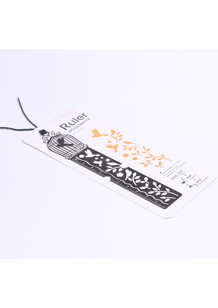 No.2 Tarzı Kitap Için Sevimli Kawaii Yaratıcı Metal Ayraç Ve Cetvel Stationery Çocuklar Öğrenci (Yurt Dışından) indirimleri