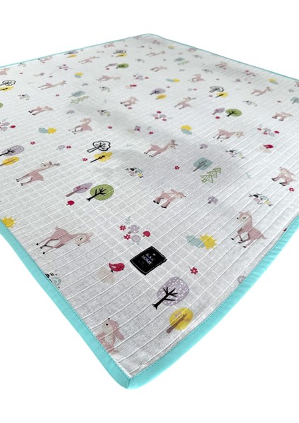 B.s.c Home % 100 Müslin Örtü&bebek Battaniyesi 90X90 cm