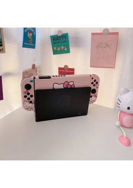 Nintendo Switch OLED Için Hello Kitty Düşmeye Karşı Koruyucu Kılıf (Yurt Dışından) fiyatları