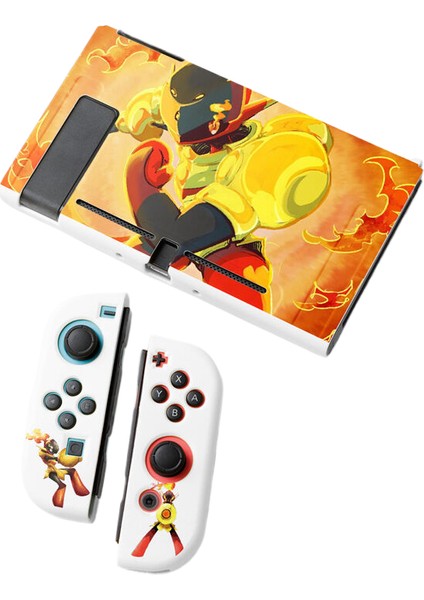 Nintendo Switch Kırmızı Lotus Zırh Koruyucu Kılıf Düşme Önleyici Koruyucu Kılıf (Yurt Dışından)