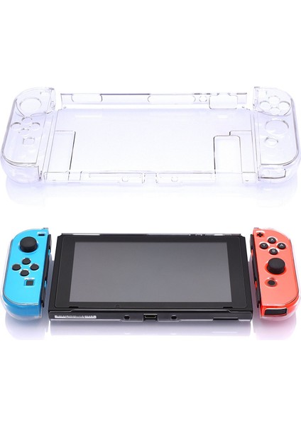 Nintendo Switch Bölünmüş Şeffaf Koruyucu Kılıf Pc Her Şey Dahil Düşmeyi Önleyen Kılıf (Yurt Dışından)