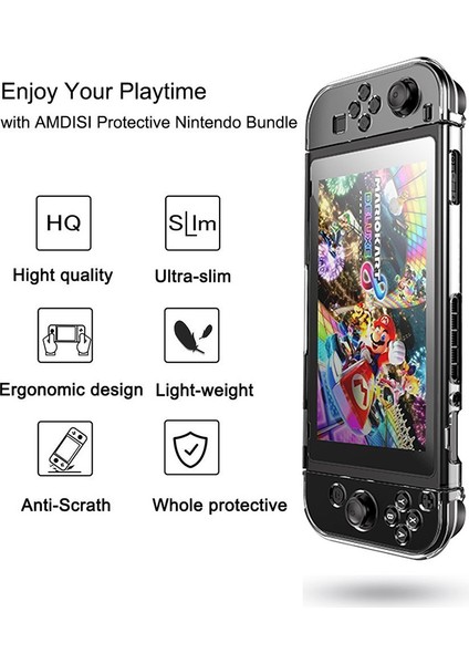Suitable For Nintendo Switch Protective Case Transparent Cover (Yurt Dışından) fiyatları