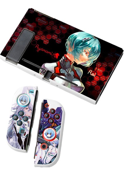 Nintendo Switch OLED Tpu Koruyucu Kılıf Neon Genesis Evangelion (Yurt Dışından)