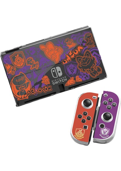 Nintendo Switch OLED Vermilion Koruyucu Kılıf Anti-Damla Koruyucu Kılıf (Yurt Dışından)