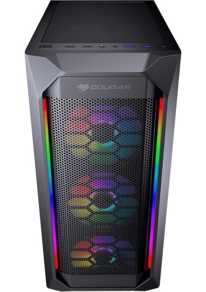 MX410 Mesh-G-Rgb 650W 80+ Atx Mid-Tower gaming Kasa (CGR-5VM6B-MESH-G-RGB)