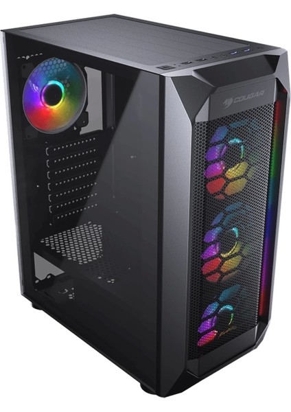 MX410 Mesh-G-Rgb 650W 80+ Atx Mid-Tower gaming Kasa (CGR-5VM6B-MESH-G-RGB)