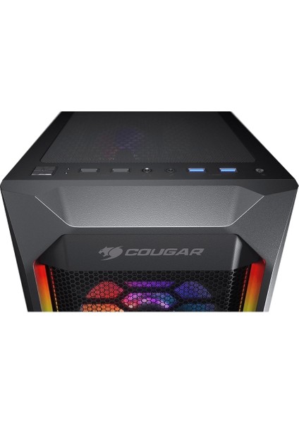 MX410 Mesh-G-Rgb 650W 80+ Atx Mid-Tower gaming Kasa (CGR-5VM6B-MESH-G-RGB)