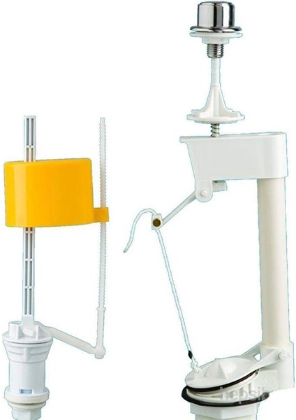 Klozet Iç Takım (Cocuk Klozetlerine Uyumludur.beyaz Butonlu)