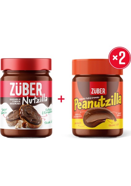 Peanutzilla X2+ Nutzilla X1
