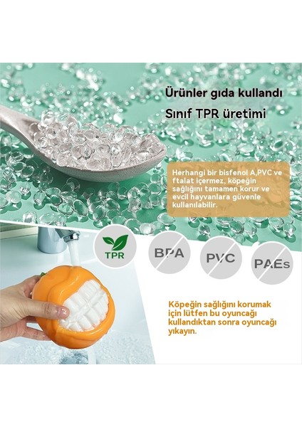 Evcil Hayvan Malzemeleri Yeni Isırmaya Da Lı Molar Top Ses Portakal Kalınlaşmış Köpek Oyuncakları (Yurt Dışından)
