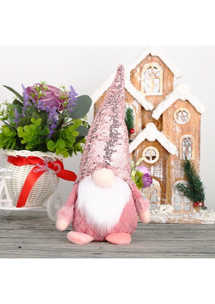 2 Rudolph Bebekler Noel Baba Kardan Adam Peluş Bebek Dekorasyon Süsleri (Yurt Dışından)