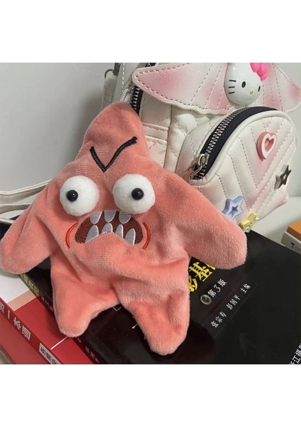 22CM Hareketli Şiddetli Büyük Yıldız Okul Çantası Süsleme Bebek Peluş Oyuncak Kolye (Yurt Dışından)