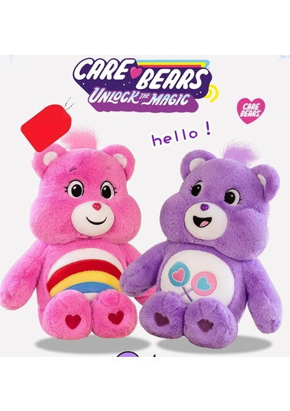 22CM Sevimli Care Bears Asabi Ayı Peluş Bebek Aşk Ayı Hediye (Yurt Dışından)