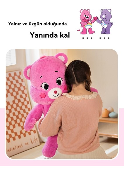 22CM Sevimli Care Bears Asabi Ayı Peluş Bebek Aşk Ayı Hediye (Yurt Dışından)