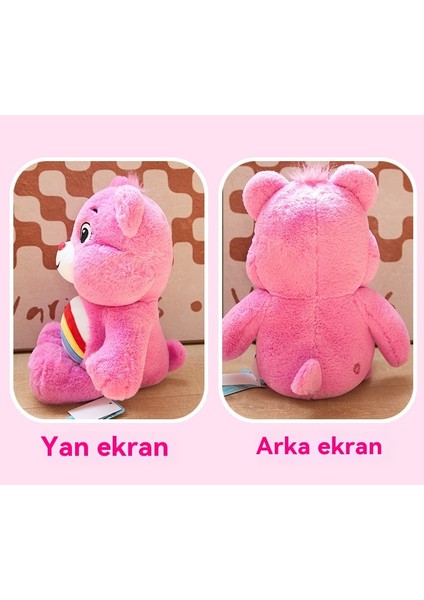22CM Sevimli Care Bears Asabi Ayı Peluş Bebek Aşk Ayı Hediye (Yurt Dışından)