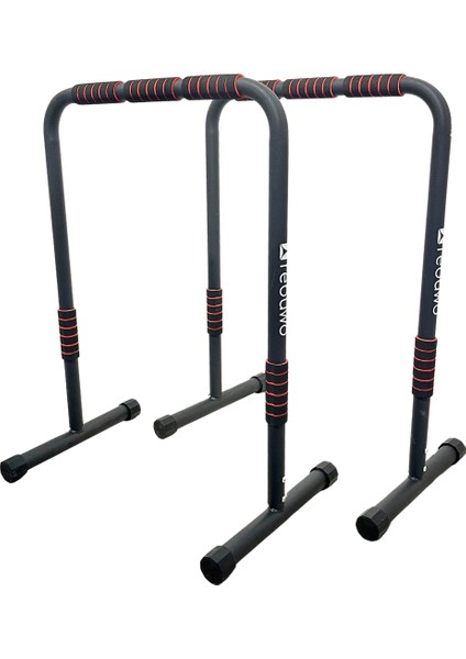 İkili Uzun Paralel Bar Dips Bar Dayanıklı Çelikten 120 kg Taşıma Kapasiteli