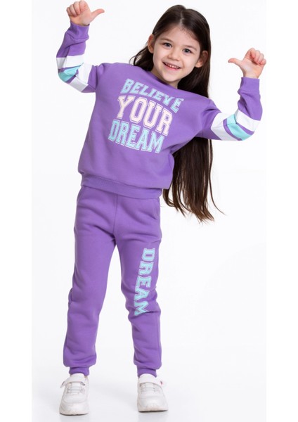 Dream Baskılı Kız Bebek Takım 54327