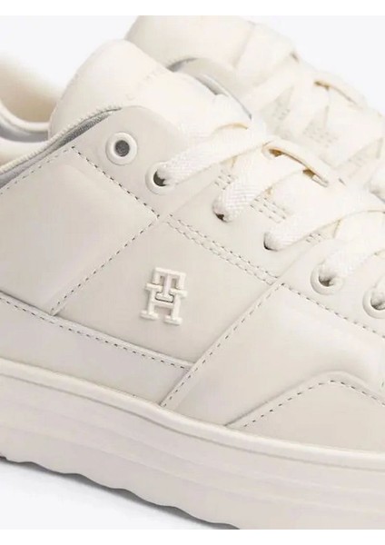 Deri Renk Bloklu Basketbol Ayakkabıları