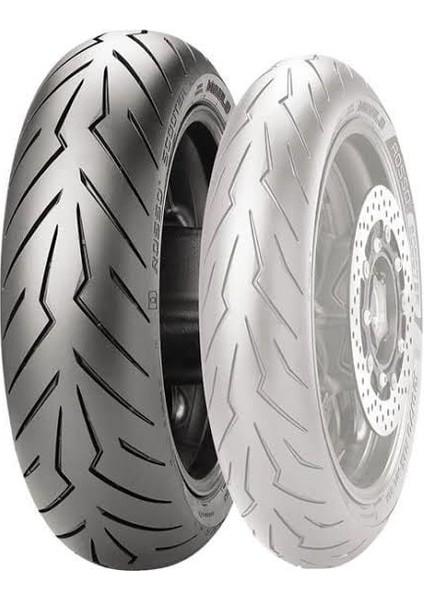 120/80-14 Diablo Rosso Scooter Motosiklet Ön Lastiği