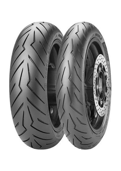 120/80-14 Diablo Rosso Scooter Motosiklet Ön Lastiği