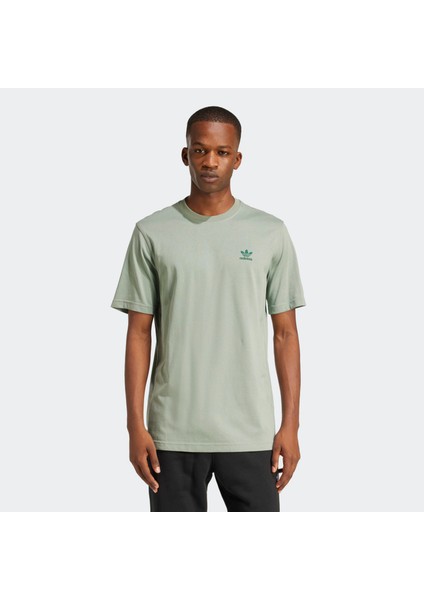 Trefoil Essentials Erkek Yeşil Tişört (JC9993)