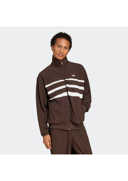 Monogram Erkek Kahverengi Ceket (JP4419)